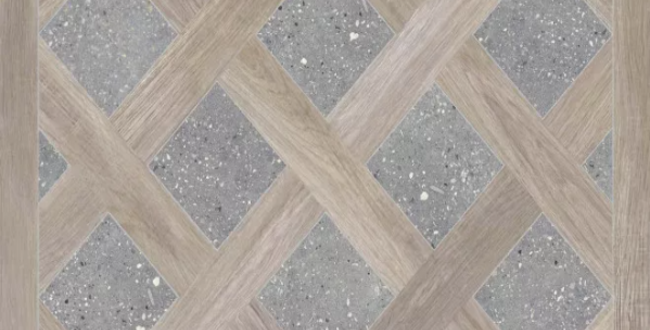 Керамогранит Intarsio Grey 600x600x10 Natural фото №1