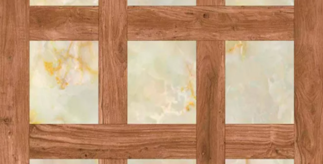 Керамогранит Onice Ambar 600x600x7 Decor Polished фото №1