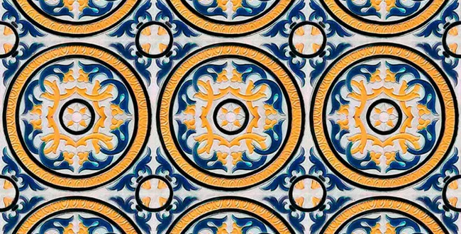 Керамогранит Opus Blue 600x600x10 Pre-Scored Natural фото №1