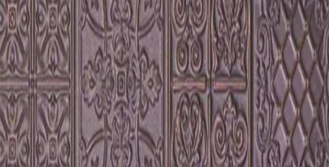Керамогранит Paladio Titanium 450x1200x7 Decor фото №1