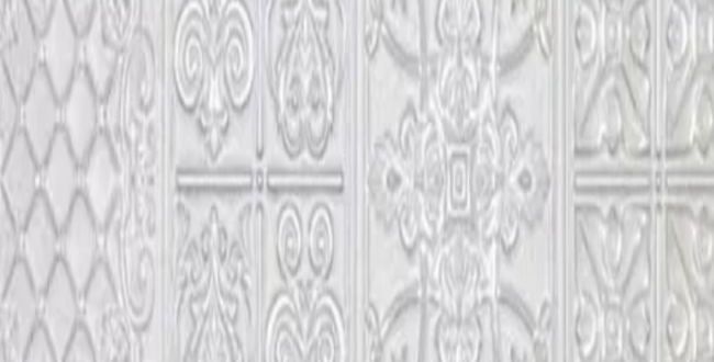 Керамогранит Paladio White 450x1200x7 Decor фото №1