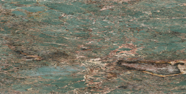 Porcelain stoneware Amazonite 6 mm 1500x750 Polished фото №1