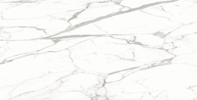 Керамогранит Bianco Statuario 6 mm 750x375 Polished фото №1