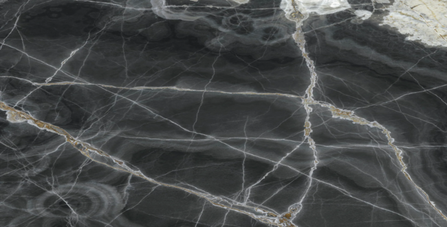 Porcelain stoneware Onice Nero 6 mm 1500x1500 Polished фото №1