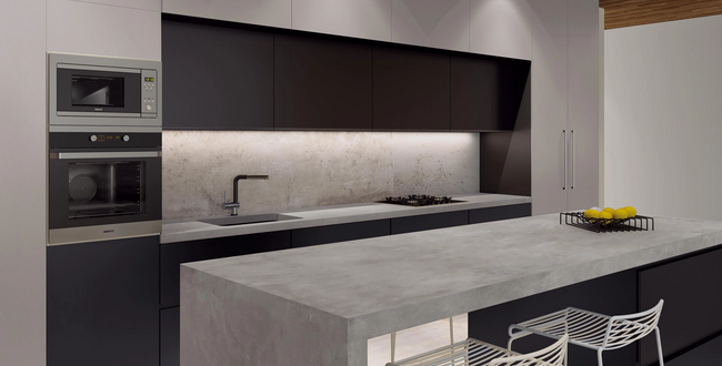 Porcelain stoneware Cosmopolita Grey 320x160x6(+) Matt фото №2