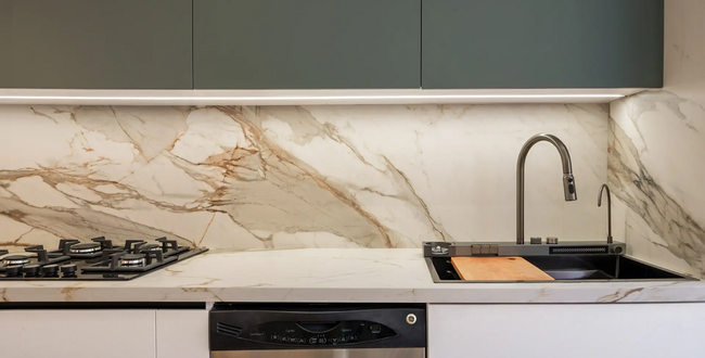 Керамогранит Macchia Vecchia Gold 324х162х20 Polished фото №3