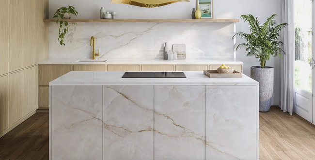 Керамограніт Onice Lux White 320x160x6(+) Polished фото №3
