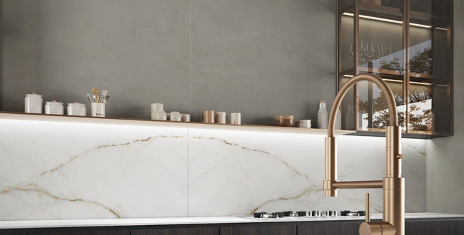 Porcelain stoneware Verso Gold 324x162x20(+) Velvet фото №3