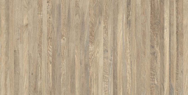 Porcelain stoneware Woodblock Brave Stripy Oak 1200x2780x6 Decoro фото №1