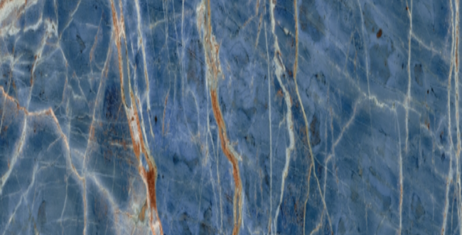 Керамограніт La Marmoteca Blue Denim 1200x2800x6 Lux R. фото №1