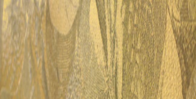 Керамограніт Wonderwall Golden Leaf 1000х3000х3,5 Naturale фото №1