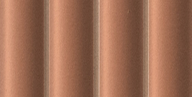 Porcelain stoneware Fluted 100x300x8 Cotto Matt фото №1