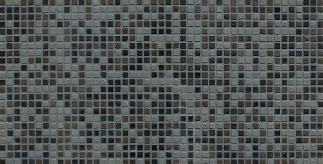 Керамограніт Micromosaics 300x300x5 Graphite/Coffee/Black Mix фото №1