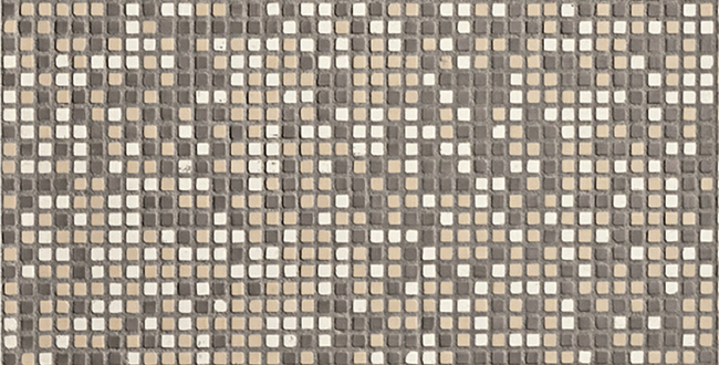 Керамогранит Micromosaics 300x300x5 White/Sand/Grey Mix фото №1