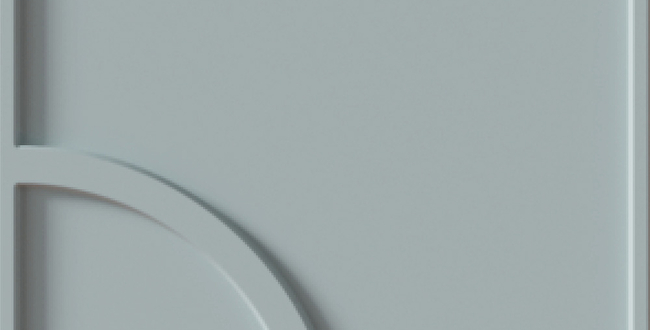 Porcelain stoneware Ways Azure 125x125x9 Curve Matt фото №1