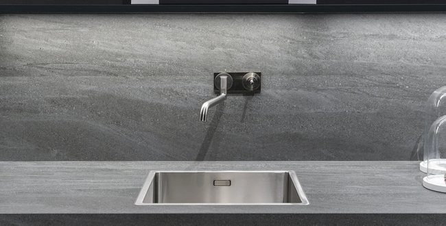 Porcelain stoneware Aspen Grey 12 mm 1600x3200 Silk фото №3