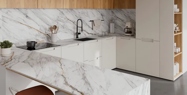 Porcelain stoneware Azure 12 mm 1600x3200 Silk фото №3