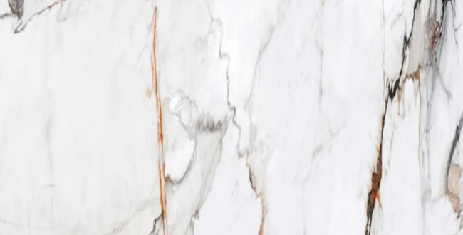Столешница из керамогранита Calacatta Luxe 6 мм 1500x3200 Polished фото №1