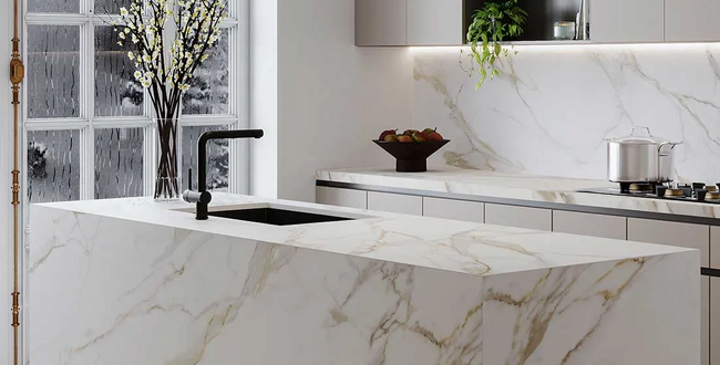 Porcelain stoneware Calacatta Roma 6 mm 1500x3200 Silk фото №2