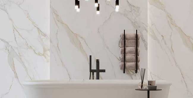 Porcelain stoneware Calacatta Roma 20 mm 1600x3200 Silk фото №2