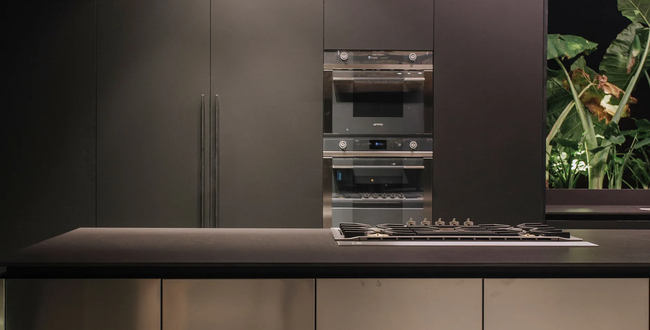 Porcelain stoneware Nero 12 mm 1500x3200 Satin фото №2