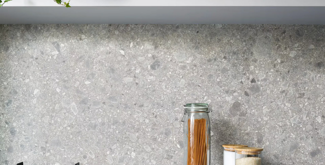 Porcelain stoneware Terrazo Ceppo 6 mm 1500x3200 Silk фото №2