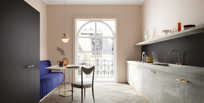 Керамогранит Palladium Grey 320x160х12 Natural фото №6