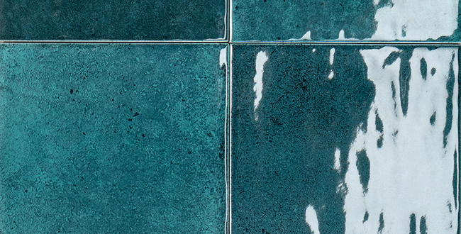 Porcelain stoneware Alchemica 10x10x9,5 Cobalto Glossy фото №2
