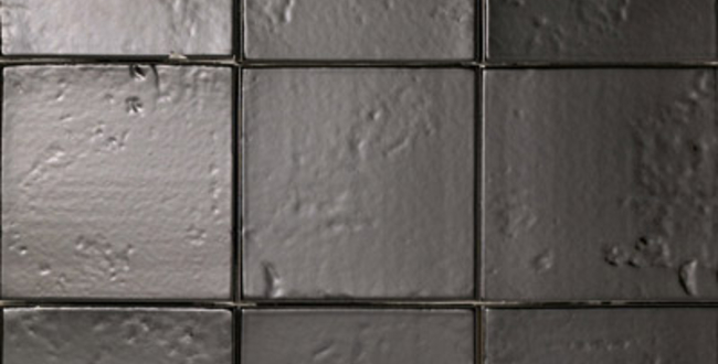 Porcelain stoneware Artigiana i Quadrati 110x110x10,5 09 Antracite Glossy фото №1