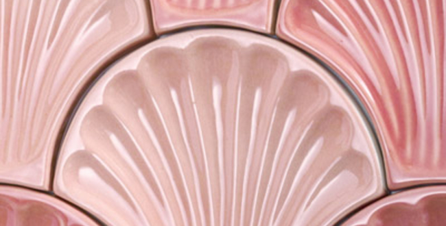 Керамогранит Artigiana le Conchiglie 150x155x16 02 Rosa Glossy фото №1
