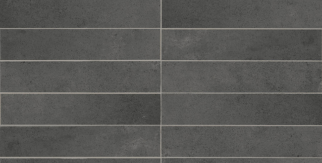 Керамогранит Fattamano Base 75x380x10 Black Matt фото №2