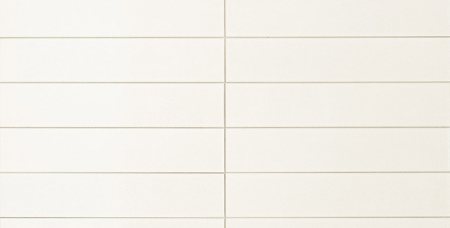 Porcelain stoneware Fattamano 75x380x10 White Glossy фото №2