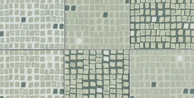 Керамогранит Genesi 150x150x8,5 Aria Greens Matt фото №2