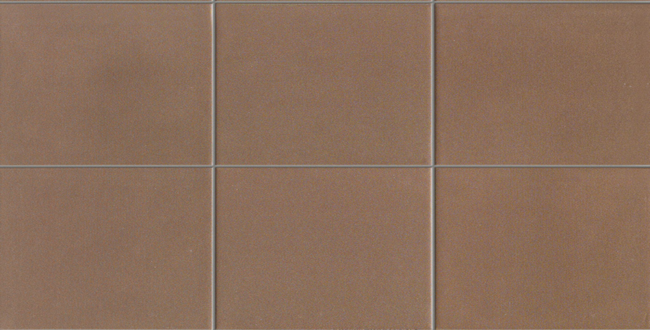 Керамогранит Genesi 150x150x8,5 Terracotta Floor фото №1