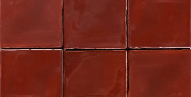 Porcelain stoneware Memorie 65x130x9 Scarlatto Glossy фото №2