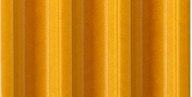 Porcelain stoneware Plinth 133x40x10 Golden Ochre Glossy фото №1