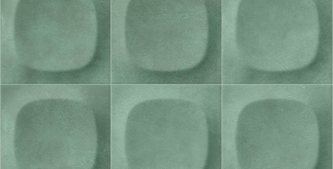 Керамогранит Pop Groovy 10x10x8,5 Verde Acqua Glossy фото №2