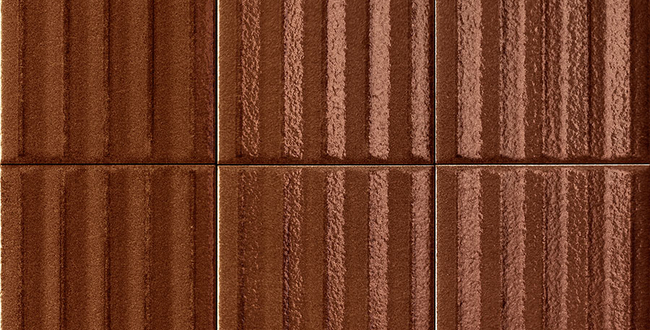 Porcelain stoneware Riflessi 125x25x9,5 Tabacco Pinstripe фото №2