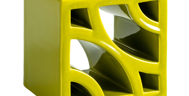 Керамогранит Split & Fornace 238x100x12 Deco Lime Green Glossy фото №1