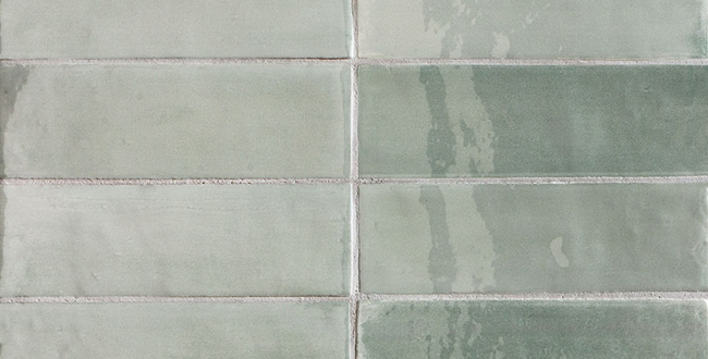 Керамограніт Tbrick 52x160x10 Mint Glossy фото №2