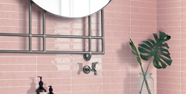 Керамогранит Vernici 50x250x10 Baby Pink Glossy фото №3