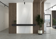 Porcelain stoneware Lasa White 324x162x20(+) Polished photo #3