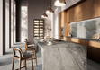 Столешница из керамогранита Mystic Silver 320x160x6(+) Polished фото №2