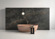 Porcelain stoneware Onice Black 324x162x20 Polished photo #2