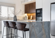 Porcelain stoneware Onice Blue 324x162x6(+) Polished photo #2