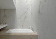 Porcelain stoneware worktop Abu Dhabi White 6 mm 1500x3200 Silk photo #2