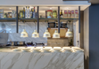 Porcelain stoneware worktop Calacatta Gold 3 mm 1200x3600 Silk photo #3