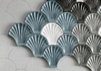 Керамогранит Artigiana le Conchiglie 150x155x16 05 Blu Glossy фото №2
