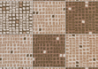 Керамограніт Genesi 150x150x8,5 Aria Browns Matt фото №2