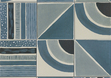 Керамогранит Genesi 150x150x8,5 Terra Blues Matt фото №2